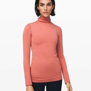 Lululemon Yin Vibes Turtleneck - Copper Clay